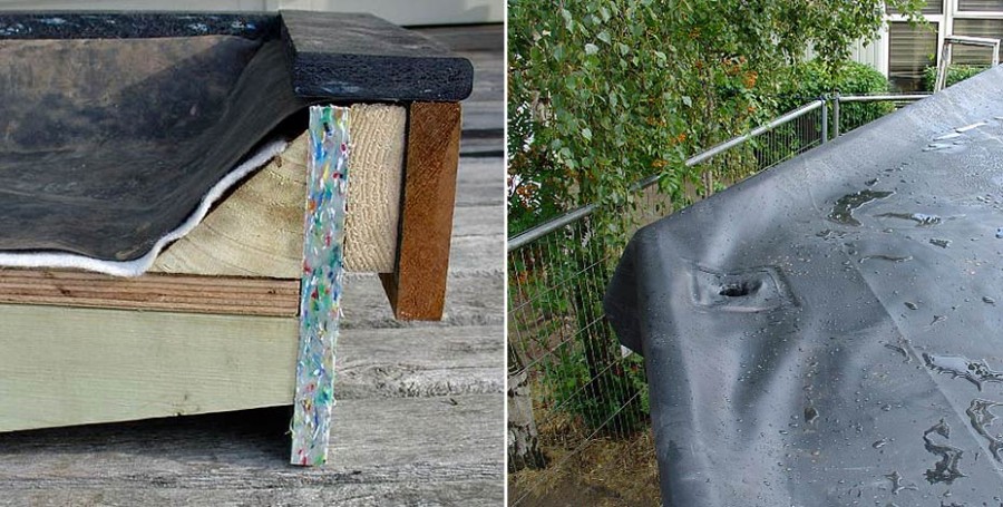 The Roof Must Not Leak Small Scale Green Roof Guide Green Roof waterproofing layer