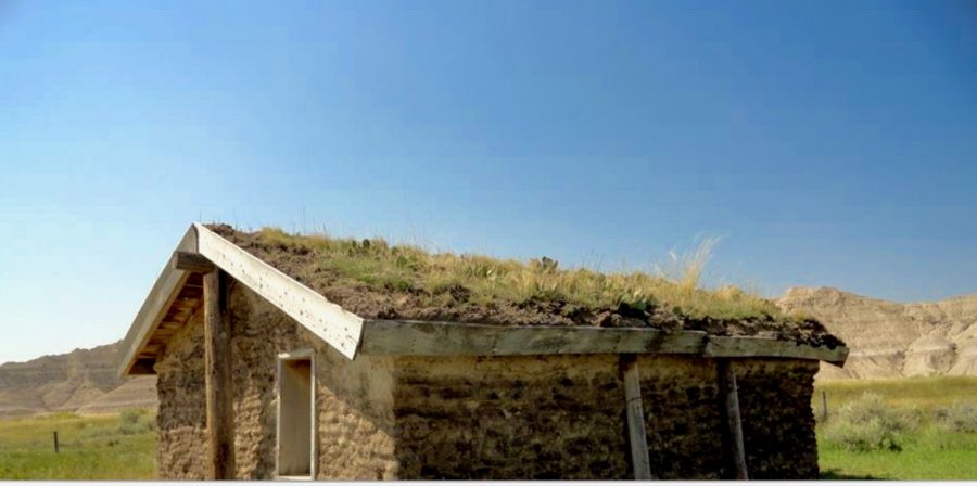 Nebraska sod roof